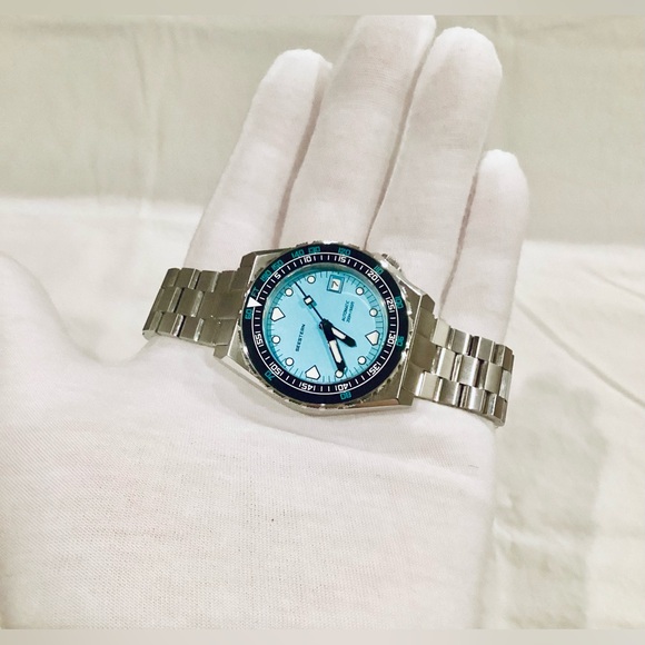 * SOLD * Seestern V3 S407 600T Ceramic Bezel Upgraded Version 200m NH35 Watch - Picture 5 of 16